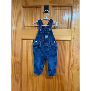 Old Navy Workwear Baby Denim Overalls Blue Jean One Piece Classic Vintage Style